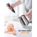 Milk Frothers Electric, FOCBYE Rechargeable Stepless Speed Adjust Handheld Milk Frother for Latte/ Cappuccino/ Bulletproof Coffee/ Frappe/ Hot Chocolate, Portable Hand Mixer for Matcha/ Protein Powder